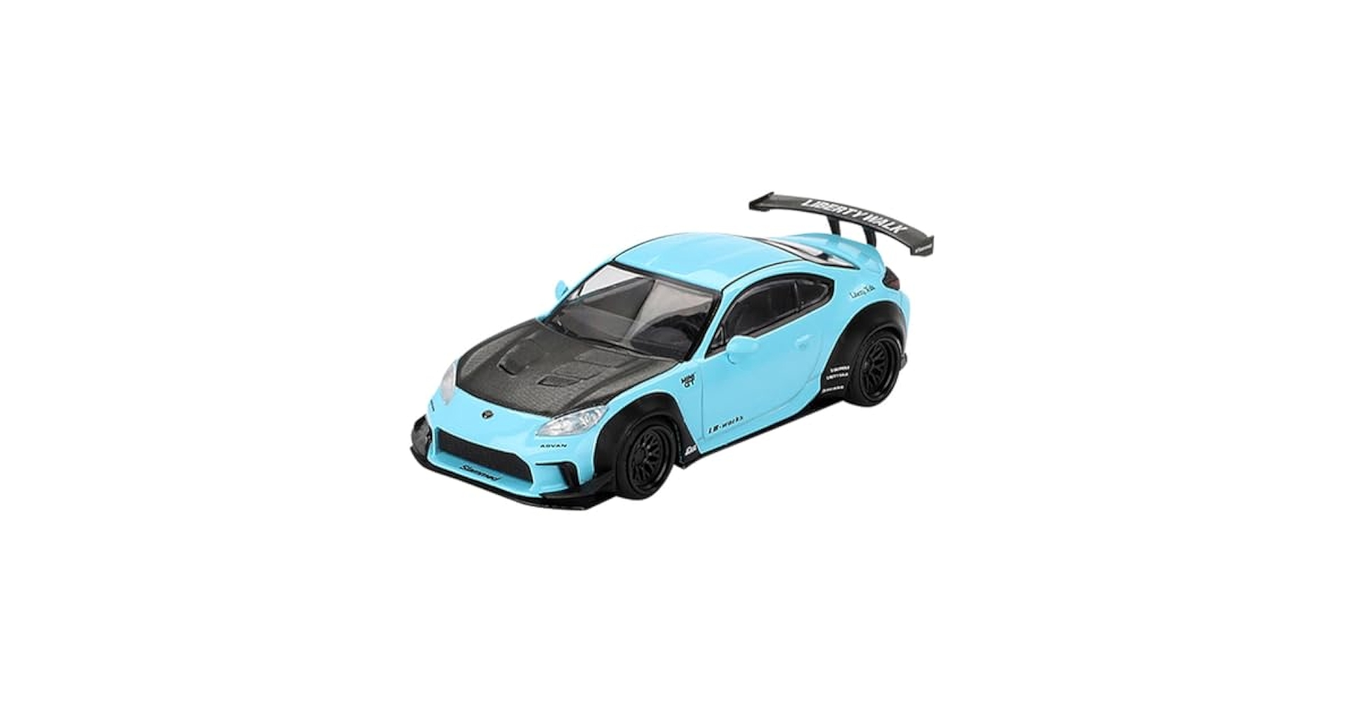 Toyota GR86 LB★Nation 左ハンドル「ミニGTシリーズ」 Amazon | MINI GT 1/64 Toyota GR86 LB☆Nation ベイビーブルー